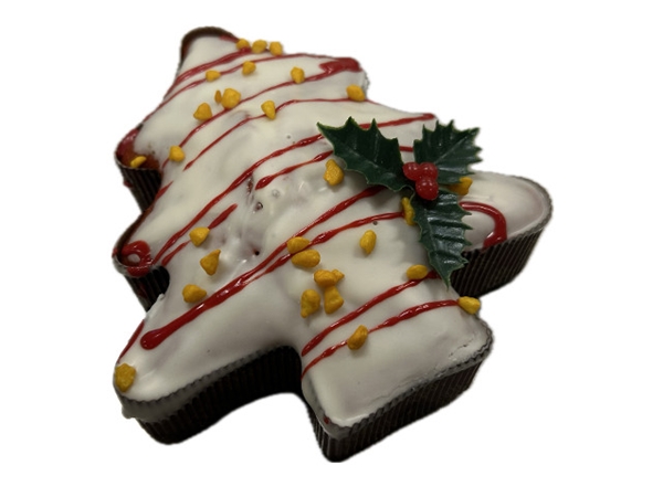 Kerstboom sachercake